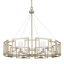 Golden 6068-8 WG - Golden Lighting Marco 8-light Chandelier in White Gold